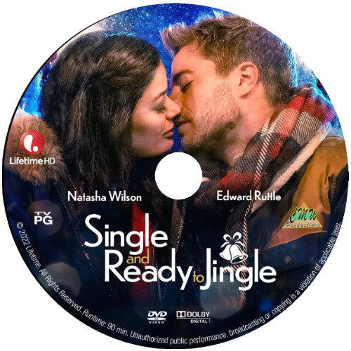 SINGLE AND READY TO JINGLE DVD LIFETIME CHRISTMAS MOVIE 2022