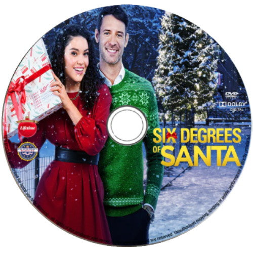 SIX DEGREES OF SANTA DVD LIFETIME CHRISTMAS MOVIE 2022 - Steve Lund