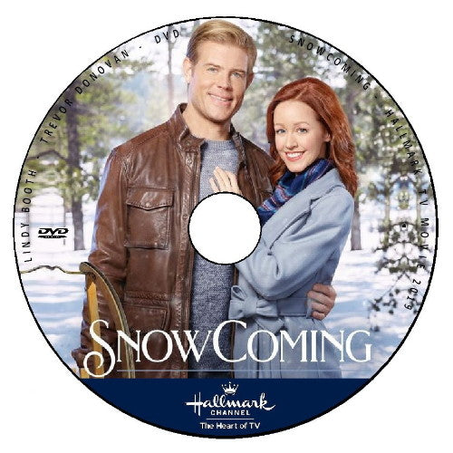 SNOWCOMING DVD HALLMARK MOVIE 2019 Lindy Booth & Trevor Donovan