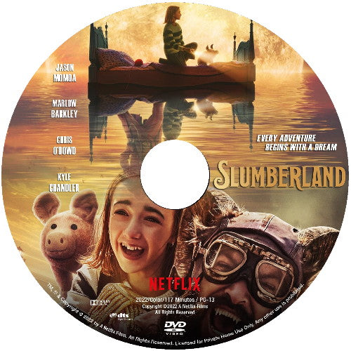 SLUMBERLAND DVD 2022 MOVIE - REGION FREE