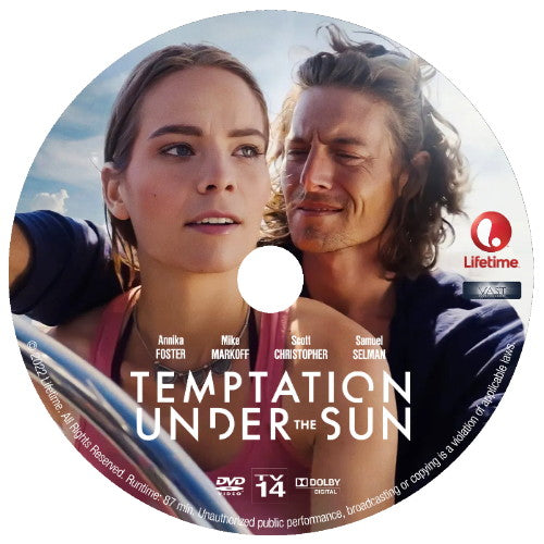 TEMPTATION UNDER THE SUN DVD LIFETIME 2022 MOVIE