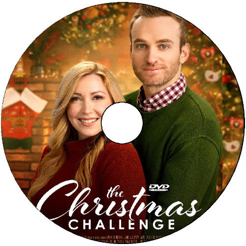THE CHRISTMAS CHALLENGE DVD 2022 UPTV MOVIE