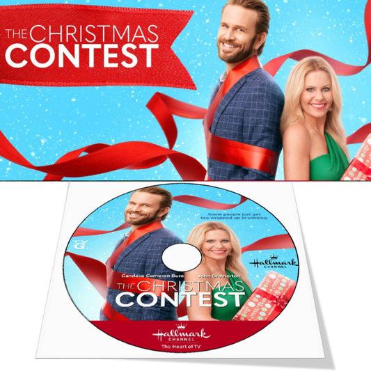 THE CHRISTMAS CONTEST DVD HALLMARK MOVIE 2021 Candace Cameron Bure