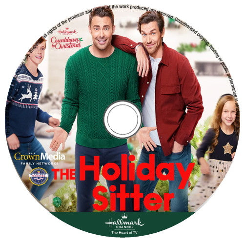 THE HOLIDAY SITTER DVD CHRISTMAS MOVIE 2022 - Jonathan Bennett.