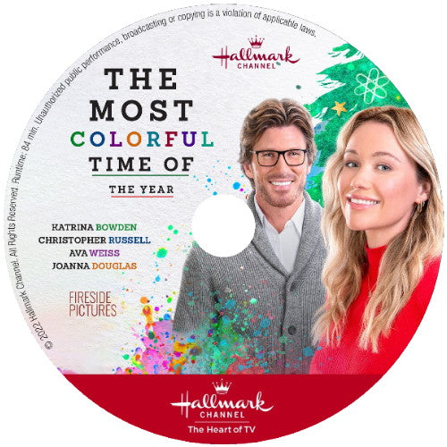 THE MOST COLORFUL TIME OF THE YEAR DVD HALLMARK MOVIE 2022 Christopher Russell