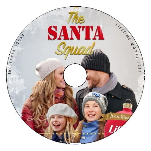 THE SANTA SQUAD DVD LIFETIME CHRISTMAS MOVIE 2020