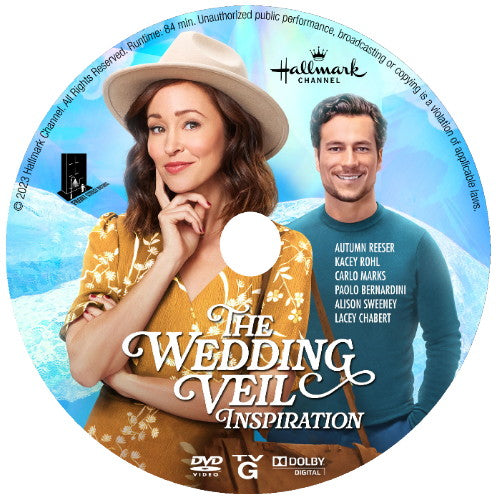 THE WEDDING VEIL INSPIRATION DVD HALLMARK MOVIE 2023 Autumn Reeser