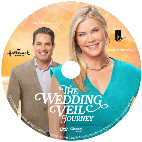 THE WEDDING VEIL JOURNEY DVD HALLMARK MOVIE 2023 Alison Sweeney