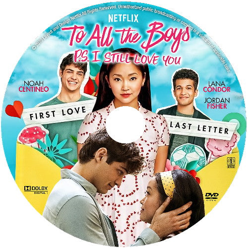 TO ALL THE BOYS: P.S. I STILL LOVE YOU DVD 2020 NETFLIX MOVIE