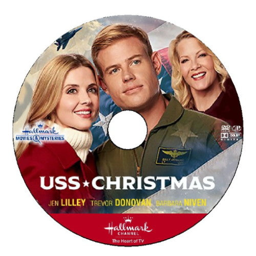 USS CHRISTMAS DVD HALLMARK MOVIE 2020 Jen Lilley, Trevor Donovan