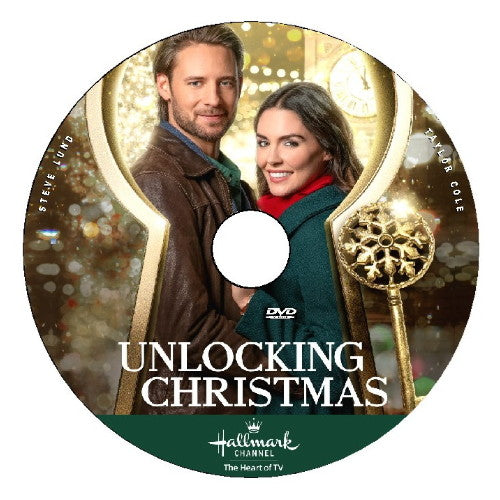 UNLOCKING CHRISTMAS DVD HALLMARK MOVIE 2020 Taylor Cole & Steve Lund