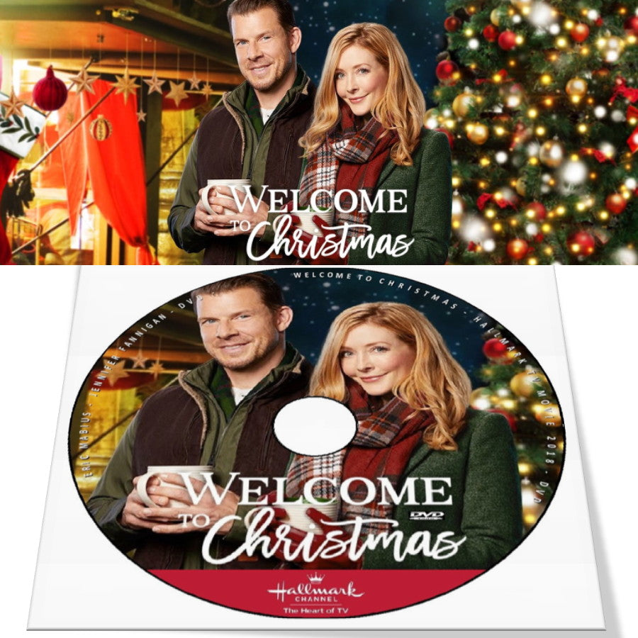 WELCOME TO CHRISTMAS DVD HALLMARK MOVIE 2018 Eric Mabius