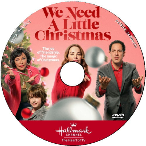 WE NEED A LITTLE CHRISTMAS DVD HALLMARK MOVIE 2022