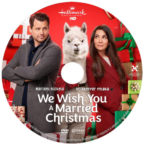 WE WISH YOU A MARRIED CHRISTMAS DVD HALLMARK MOVIE 2022