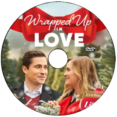 WRAPPED UP IN LOVE DVD LIFETIME CHRISTMAS MOVIE 2022 - Brittany Bristow